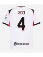 AC Milan Samuele Ricci #4 Replika Borta Kläder 2025-26 Kortärmad
